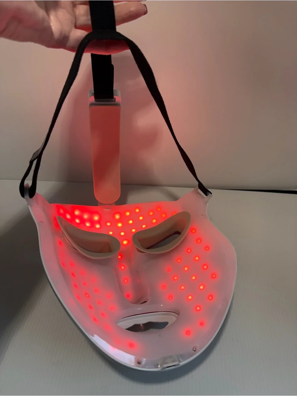 Wireless LED Facial Mask - 7 Colors Photon Skin Care - Excellent Condition
